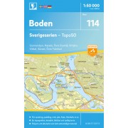 114 Boden Sverigeserien 1:50 000